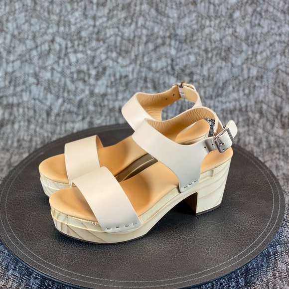 Nisolo All-Day Open Toe Clog Sandal Women's 6.5 - Picture 2 of 12